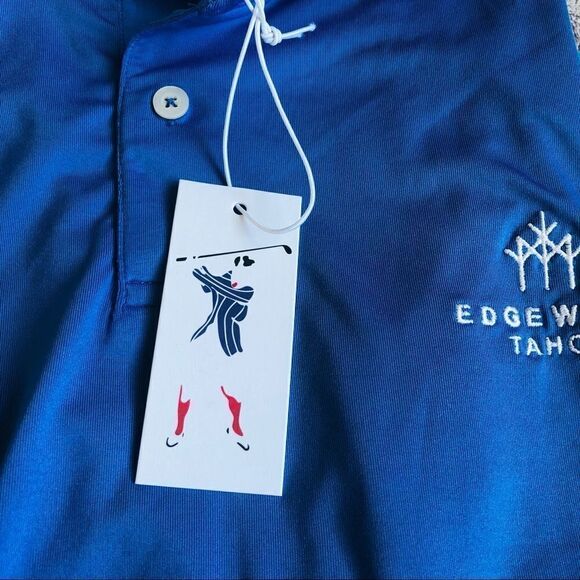 Fairway&Greene Short Sleeved Golf Polo w/Edgewood Tahoe logo - Picture 10 of 11